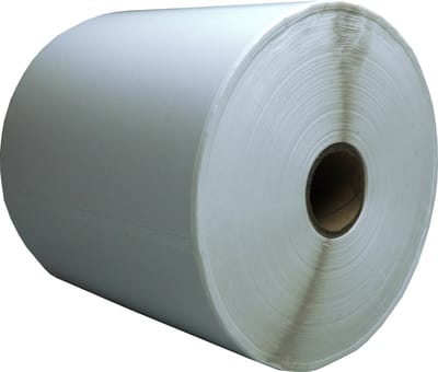 DULA Compatible Zebra Labels 102x76mm - 930 etiketten per rol - kern 25mm - Wit - Permanent - 1 rol