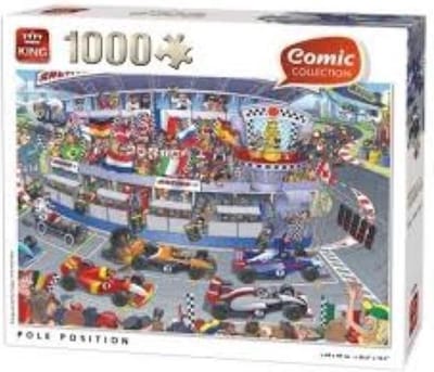 King puzzel Pole position - 1000 stukjes