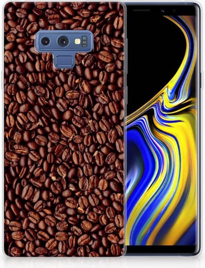 Samsung Galaxy Note 9 Siliconen Case Koffiebonen