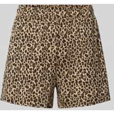 Regular fit korte pyjamabroek van een mix van katoen en viscose