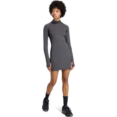 Adidas Mini Dress Rokken Dames - Zwart - Maat L (42-44) - Poly Mesh