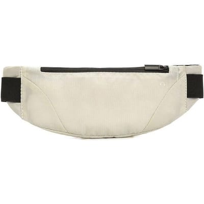 Sportheuptas Outdoor Heuptasje Hardlopen Jogging Heuptasje Rits Heuptasje Sport Runner Crossbody Tassen voor dames wit