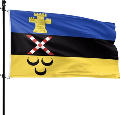 VlagDirect - Meierijstad vlag - Gemeente Meierijstad vlag - 90 x 150 cm.