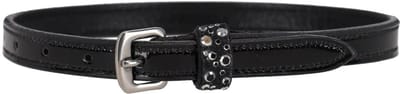 Qhp Sporenriempjes Lagos Black | Zwepen/ Sporen paard
