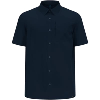 Odlo Essential Overhemd Met Korte Mouwen Blauw L Man