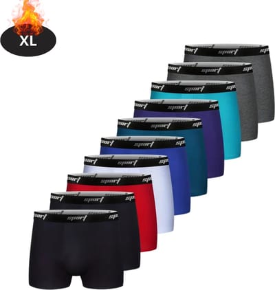 Nivard Onderbroeken Heren - Boxershort - Ondergoed - Boxer - Underwear - Mannen - 10 Pack - Gemengd - XL