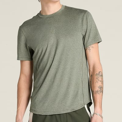 Wilson Everyday Performance T-shirt Heren-olijf