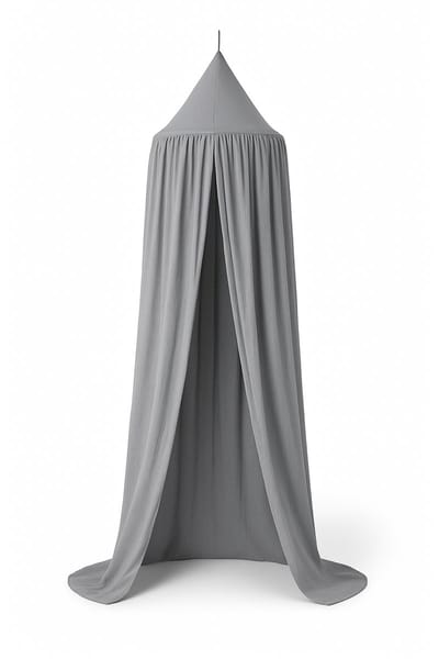 Liefjes & Co Klamboe Grijs – 270 cm – Baby Hemeltje