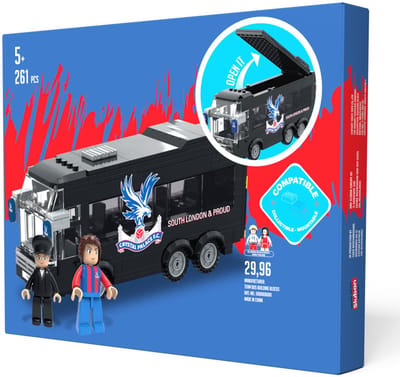 Crystal Palace Bricks Team Spelersbus