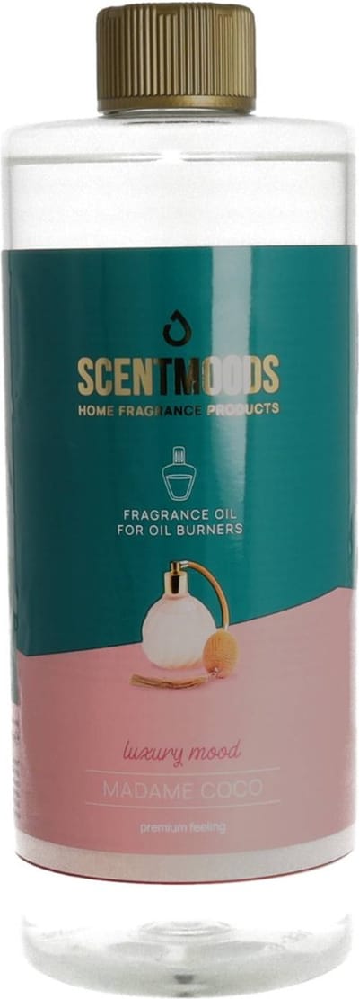 Scentmoods Madame Coco Geurolie - Geurolie Voor Oliebrander - Etherische Olie - Essentiele Olie - Etherische Olien - 750ml