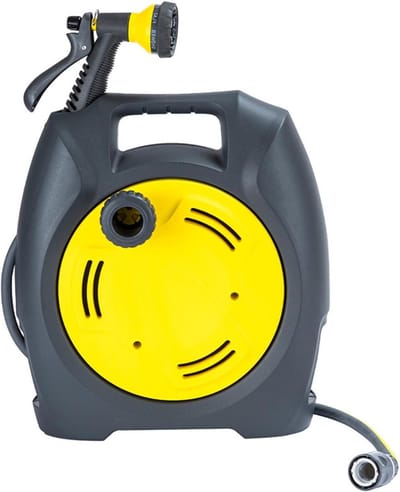 Intrekbare Tuinslang Haspel - Waterslang Opberger - Tuinslang Organiseren - Waterdicht en Resistent - 39 x 35 x 12 cm