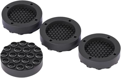Set van 4 Antivibratie Pads voor Wasmachines, Voet Pads met Zuignappen, Geluiddempende Vloerbescherming en Antislip Oplossing voor Huishoudelijke Apparaten