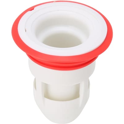 Noyau de siphon de sol déodorant Anti-blocage Drainage Crépine d'égout pour Salle de bain Cuisine White Red white