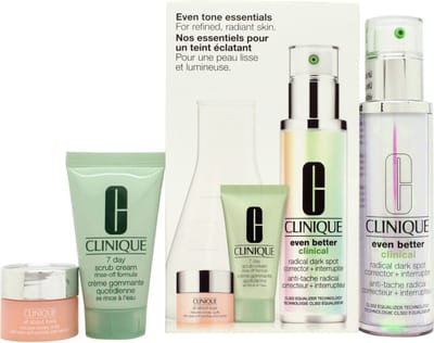 Set Clinique Even Better Dark Spot Clincal Corrector 50ml 7 Day Scrub 30ml Aae 5ml