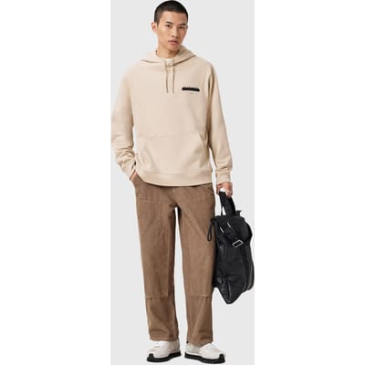 AllSaints Redact Oth Hoody Feather Taupe Taglia: XL | Felpe con cappuccio Outlet | Uomo | Nero