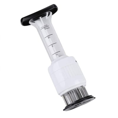Dailygoody - Vlees Marinade Injector - Steaks Smaak Spuit - Duurzaam en Sterk - 30 Naalden - Geschikt voor Bijna Elk Vlees - Keuken Gereedschap
