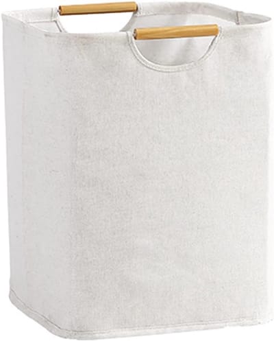 Wasmand, opvouwbare stof, opvouwbare opslag, wasmanden, wasmand met handgrepen