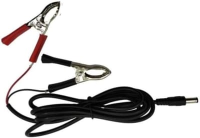 Krokodillenklemmen Kabel - Accuklemmen - Stroom Overdracht - Zuiver Koper - 15 Meter - Zwart