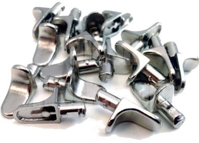 Vloerdragers Metaal 5 mm - Set van 12 voor Planksteun en Keukenkasten