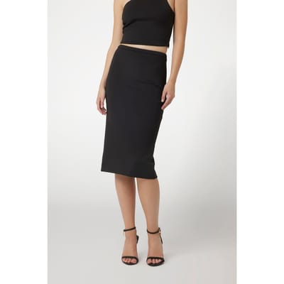 GUESS Marciano By  Pandora Skirt Solid Jet Black Size: XS | Midi Skirts Outlet | Dames | Zwart