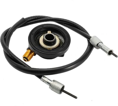 Snelheidsmeter Tandwiel met Kabel Drive Set voor 12mm Assen Scooters GY6