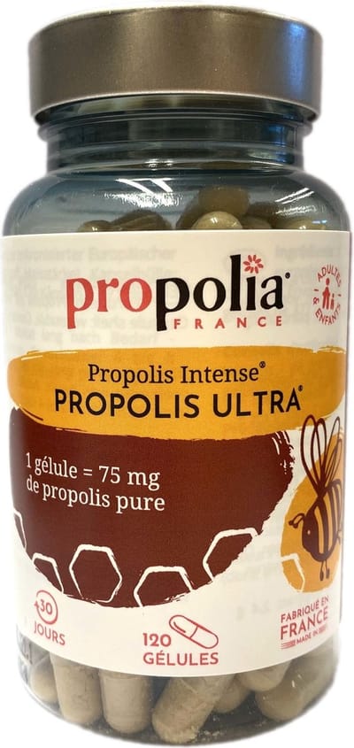 Propolis ultra capsules - 120 stuks - Propolia - Hoge concentratie propolis