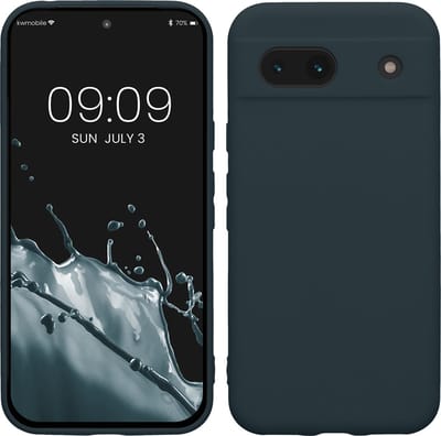 kwmobile telefoonhoesje geschikt voor Google Pixel 8a - Hoesje voor smartphone - Precisie camera uitsnede - In leisteen