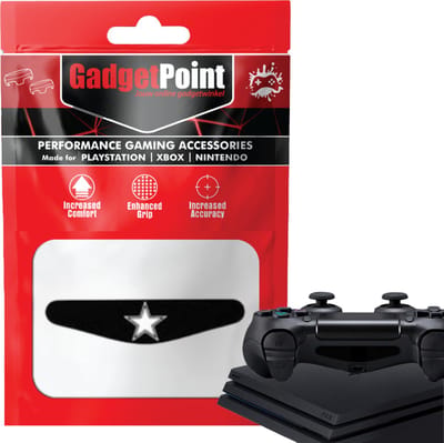 Gadgetpoint - Controller Stickers voor PS4, PlayStation 4 - Performance Gaming Skin - Bescherming Accessoires - Ster