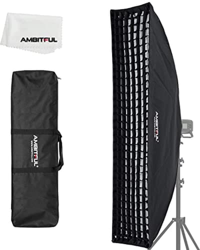 35x160cm Softbox met Honingraat en Draagtas voor Bowens Mount Lampen