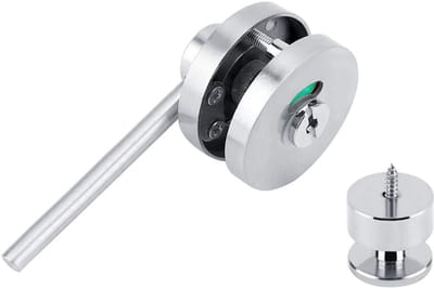 Indicator Deurslot - Privacy Slot Bezet Leeg - Openbare Toiletten - Zinklegering Duurzaam - 11 x 7 x 7 cm