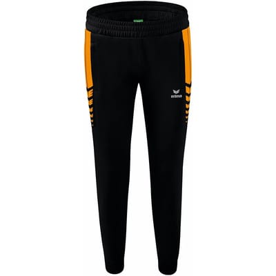 Erima Six Wings Worker Broek Dames - New Orange / Zwart | Maat: 38