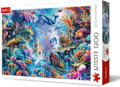 Legpuzzel - Creatief vermaak - Ontspannen Hobby - Milieuvriendelijk materiaal - 1500 stukjes - Multicolor