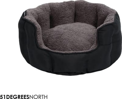 51Degrees North Sheep - Hondenmand - M - Zwart - Ø55 x 25 cm