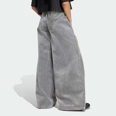 Adidas Originals Brushed Twill Oversized Firebird Track Pants Größe: XS | Ausgestellte Hosen Outlet | Damen