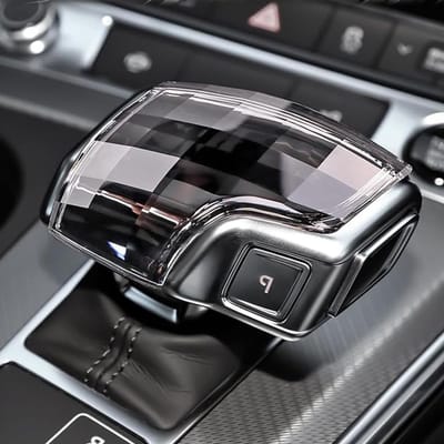 Duidelijke Kristallen Versnellingspook Deksel voor Audi, Vervangende Trim voor Versnellingspook, Interieur Decoratie voor Audi A6 A7 SQ8 RS6 RS7 Q7 Q8 S8