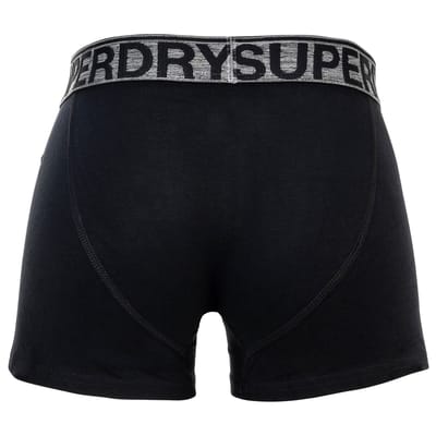 Superdry BOXER TRIPLE PACK Heren Onderbroek - Raven Black Marl