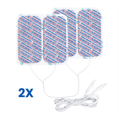 TensCare - Bundel 2x 4 pads perfect mama (1 set) | Voor gebruik met Perfect mamaTENS en Perfect Mama+ van TensCare| electroden pads tens | elektrodenpads | Zelfklevende Elektroden Pads | mamatens elektroden | mama tens elektroden