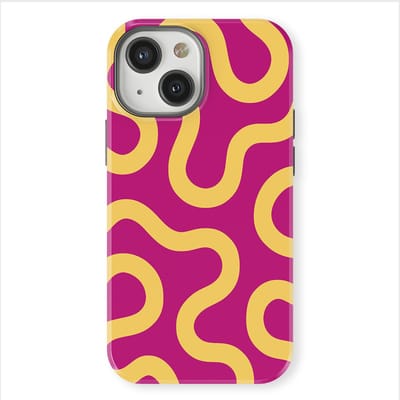 DripCase Motion Flow Tough Hoesje geschikt voor iPhone 13 Mini | Backcover met Mag | Trendy Design | Valbescherming | Candy Current