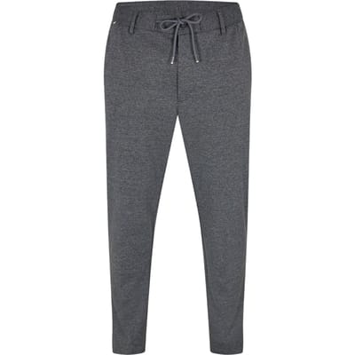 Boss Heren Geweven Tricot Broek (Medium Grijs)
