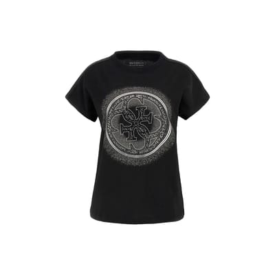 Dames-T-shirt Guess 4G Shaded Hotfix