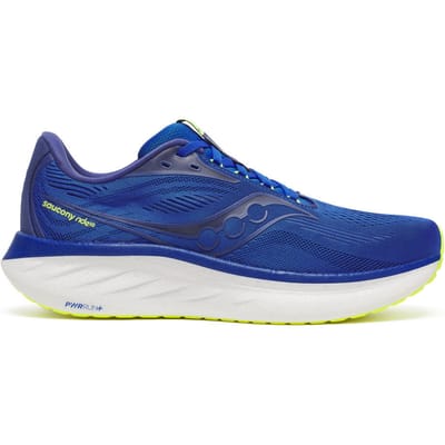 Saucony Ride 18 - Hardloopschoen - Lapis/Citroen - 45