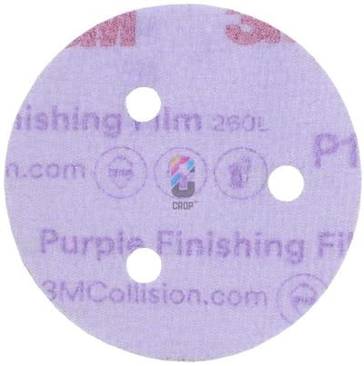 3M 51267 260L+ Purple Micro Schuurschijven 75mm P1500 - 50 stuks