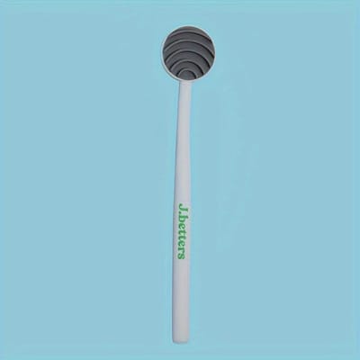 Gratte-langue en silicone - Soin buccal doux, Nettoyeur de langue pour haleine fraîche, Outil d'hygiène personnelle inodore white