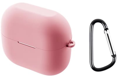 Telestore - hoesje geschikt voor Samsung Galaxy Buds3 FE / Buds 3 / 3 Pro soft case cover - roze - TPU hoesje Beschermhoes - Samsung Galaxy Buds3 FE / Buds 3 / 3 Pro Cover - Buds3 hoesje - gel hoesje met sleutelhanger
