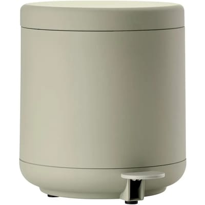 Zone Denmark Ume Pedaalemmer - Prullenbak Badkamer Softclose - Afvalemmer Klein - Toilet & Badkamer Accessoires - Kunststof - 4 liter - 22 x 19,5 cm - Eucalyptus