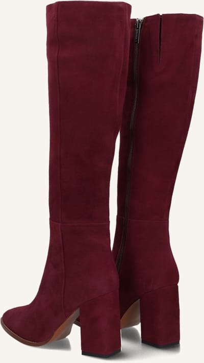 Notre-V 46994 Laarzen - Suède - Dames - Rood - Maat 37