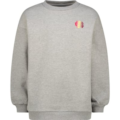 RAIZZED Girls Selia Sweater Light Grey Melee Maat: 6 | Truien Outlet | Unisex | Grijs
