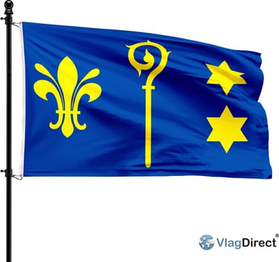 Bitsingse vlag - Gemeente Bitsingen vlag - 90 x 150 cm.