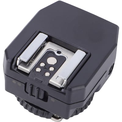 Adaptateur Hot Shoe pour Flash d'Appareil Photo Multifonctionnel TTL HSS Élévateur Extendeur Hot Shoe Accessoire d'Extension pour Appareil Photo
