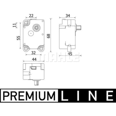 Stel element, mengklep MAHLE AA 71 000P